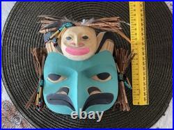 Eagle Journey Mask By Atrie George, Burrard Nation BC Northwest Coast
