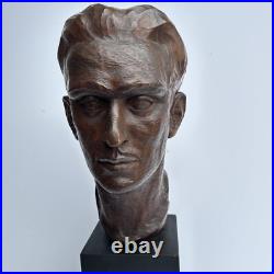 Egon Weiner Sculpture Wood Carving Masterful Famous Chicago Modernist Listed Old
