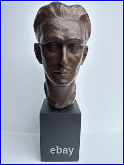 Egon Weiner Sculpture Wood Carving Masterful Famous Chicago Modernist Listed Old