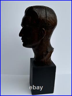 Egon Weiner Sculpture Wood Carving Masterful Famous Chicago Modernist Listed Old