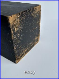 Egon Weiner Sculpture Wood Carving Masterful Famous Chicago Modernist Listed Old