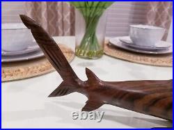 Exotic Hardwood Sculpture 16 Hammerhead Shark Germany Beautiful Carving