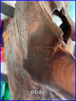 Fertilidad del Tiempo Hand-Carved Wood Sculpture by Tony Jimenez Pick Up in AZ