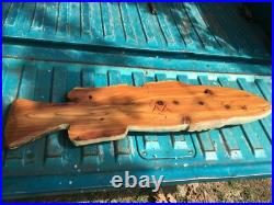 Fish Large Mouth Bass Lunker Chainsaw Carving Sculpture Statue Art Decor Wood Fish Large Mouth Bass Lunker Chainsaw Carving Sculpture Statue Art Decor Wood