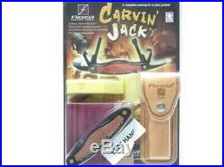 Flexcut JKNL91 Left Handed Carvin' Jack Wood Carving Multi-Tool Knife + Strop
