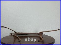 Folk Art'Cadela Baleia Hand Carved Wooden Dog Sculpture