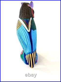 Folk Art Oaxaca wood carving Carmelo Sosa 9.5 Tall Mexico Alebrije