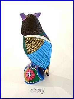 Folk Art Oaxaca wood carving Carmelo Sosa 9.5 Tall Mexico Alebrije