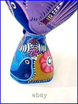 Folk Art Oaxaca wood carving Carmelo Sosa 9.5 Tall Mexico Alebrije