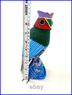 Folk Art Oaxaca wood carving Carmelo Sosa 9.5 Tall Mexico Alebrije