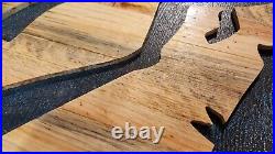 Free Diver Spear Fishing Roosterfish Wood Carving In Blue Pine 25 X 25 BIG