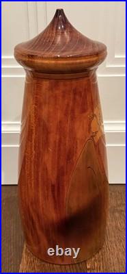 Friendship Sycamore Wood Sculpture Sisters/Golden Girls (Signed 1995)