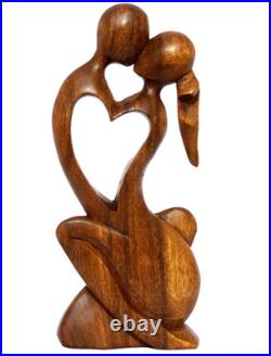 G6 Collection 12 Wooden Handmade Abstract Sculpture Statue Handcrafted