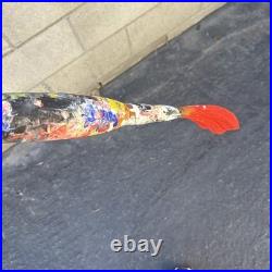 Giant 50 Paintbrush Wood Sculpture Livio de Marchi Italy Signed Estate Fresh