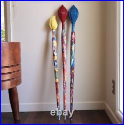 Giant Oversize Paintbrush Wood Sculpture Livio de Marchi Italy Artist Think Big