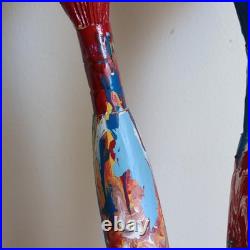 Giant Oversize Paintbrush Wood Sculpture Livio de Marchi Italy Artist Think Big