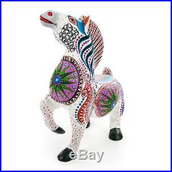HORSE Oaxacan Alebrije Wood Carving Mexican Art Animal Sculpture Painting