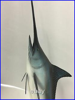 Hand Carved Blue Marlin By Chris Kight
