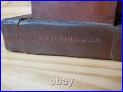 Hand Carved Original Wood Carl Hallsthammar Folk Art Figural Sculpture Rare