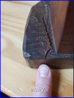 Hand Carved Original Wood Carl Hallsthammar Folk Art Figural Sculpture Rare