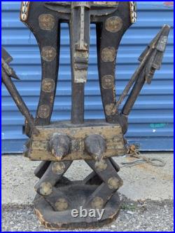 Hand Carved Spiritual Wooden Sculpture
