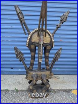 Hand Carved Spiritual Wooden Sculpture