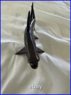Hand Carved Wood Tarpon Fish