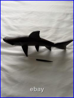 Hand Carved Wood Tarpon Fish