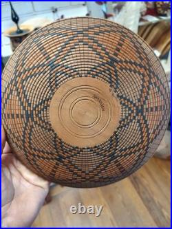 Hand Carved Wooden Abstract Face Sculpture Geometric Artisan Craft, Natural Wood