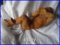 Hand Carved wood Christ Child, Baby JESUS sculpture statue Religious Christmas