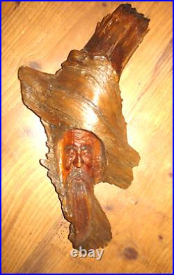 Hand Wood Carving Tree Man By John H. Persun, Murrysville Pa. 2004 Ooak