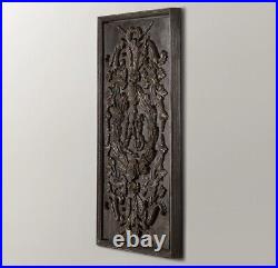 Hand-carved Rococo Wood Panel