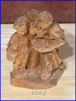 Hand carved sculpture by Hans Schuhegger