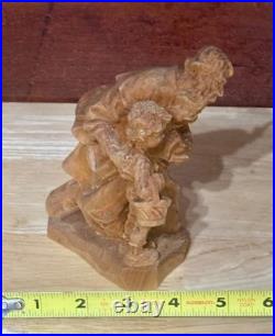 Hand carved sculpture by Hans Schuhegger