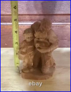 Hand carved sculpture by Hans Schuhegger