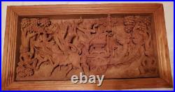 Handcarved Teakwood Woodcarving Lanna Era