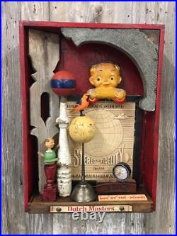 Handmade Art Sculpture/ Assemblage Signed