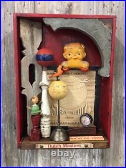 Handmade Art Sculpture/ Assemblage Signed