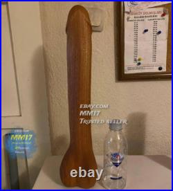 Handmade Custom standing wooden penis sculpture art object Replica Handmade Custom standing wooden penis sculpture art object Replica