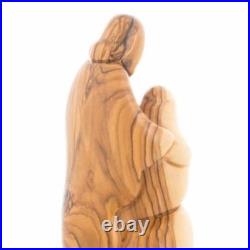 Holy Family Hand Carved Figurine, 7.3 from Olive Wood