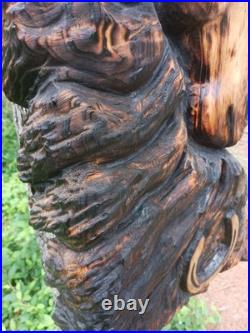 Horse Head Wood Sculptures County Rustic Folk Art Cypress Chainsaw Carving Horse Head Wood Sculptures County Rustic Folk Art Cypress Chainsaw Carving