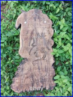 Horse Head Wood Sculptures County Rustic Folk Art Cypress Chainsaw Carving Horse Head Wood Sculptures County Rustic Folk Art Cypress Chainsaw Carving