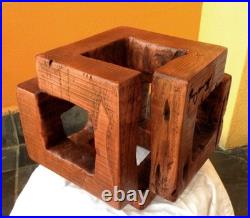 Infinite Balance Wood Carving Wooden Statue Unique Decoration