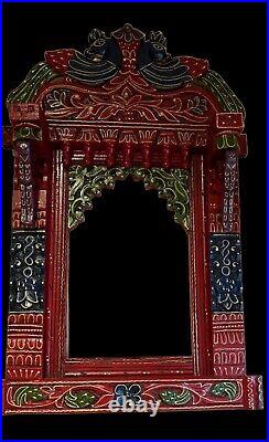 Jaipur Jharokha antique Wood Art Frame Replica