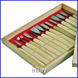 Japanese Sculpture Props Tool For Wood carving craftsman Set of 15