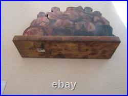 Jazz Musicians, New Orleans, Wood Carving, Artist Signed, 1992, L. Graham