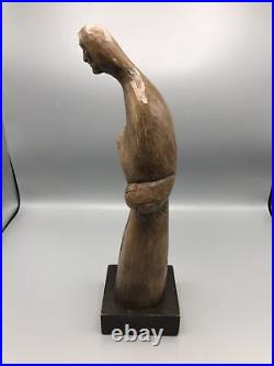 Joesue Josue Alvarado Figure Modernists Wood Sculpture Carving 15