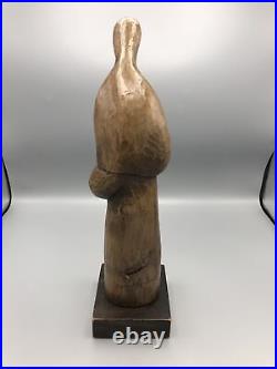 Joesue Josue Alvarado Figure Modernists Wood Sculpture Carving 15