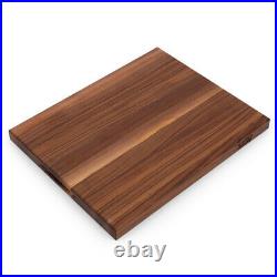 John Boos 21 Au Jus Carving Cutting Board with Juice Groove, Walnut (Open Box)