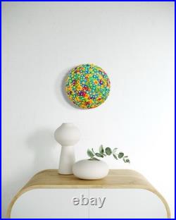 Jubulation in Color Drops Painting 8x 8x 5